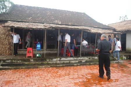 Căn nhà lưu niệm của Đại tướng tại quê nhà đông đúc người đến thăm viếng