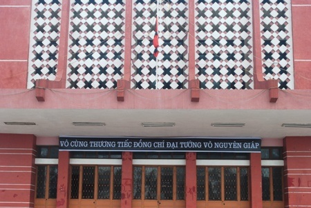 Nhà Văn hóa huyện Lệ Thủy (Ảnh: Đăng Đức)