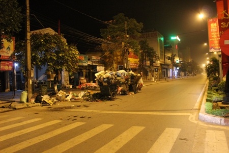 Tập kết rác thải