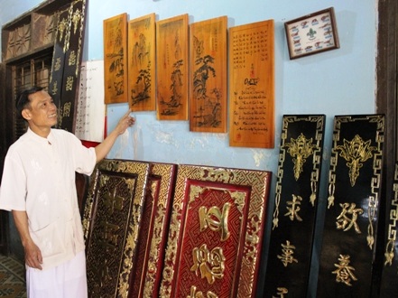 Ông Thống luôn trân trọng những ai yêu thích nét chữ cổ xưa