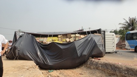 Hiện trường vụ tai nạn