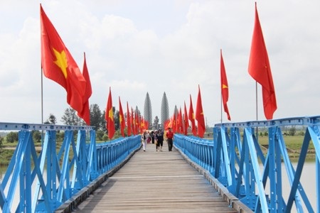 Kỳ đài tại Khu di tích Hiền Lương