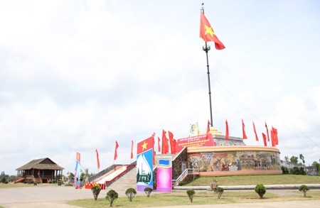 Kỳ đài tại Khu di tích Hiền Lương