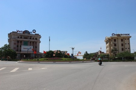 Một số tuyến phố Đông Hà vắng tanh