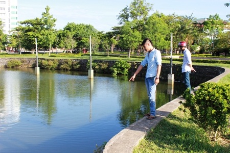 Khu vực mọi người tìm thấy thi thể nạn nhân