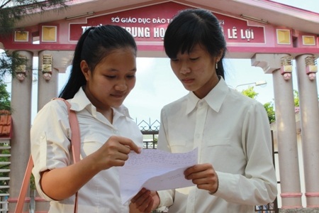 Đề thi Sử thú vị lại không quá khó. (Ảnh: Đăng Đức)