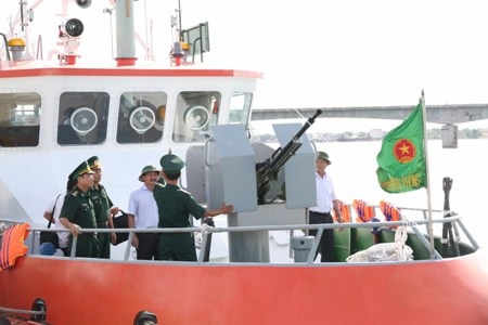 Con tàu hiện đại giúp nâng cao công tác bảo vệ chủ quyền an ninh trên biển