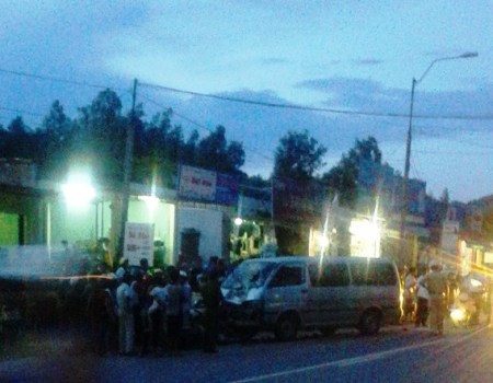 Hiện trường vụ tai nạn