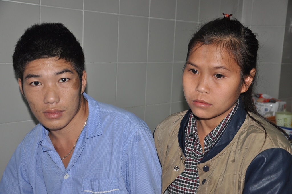 Hai vợ chồng gửi lời cám ơn đến bạn đọc Dân trí đã giúp đỡ trong thời gian qua.