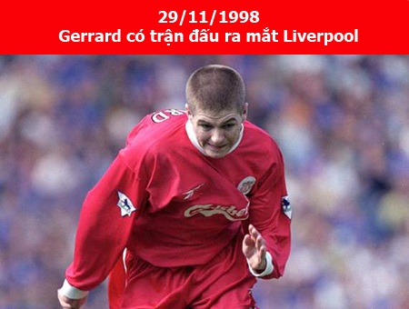 Sự nghiệp của Steven Gerrard qua những tấm hình - 1 Sự nghiệp của Steven Gerrard qua những tấm hình - 1