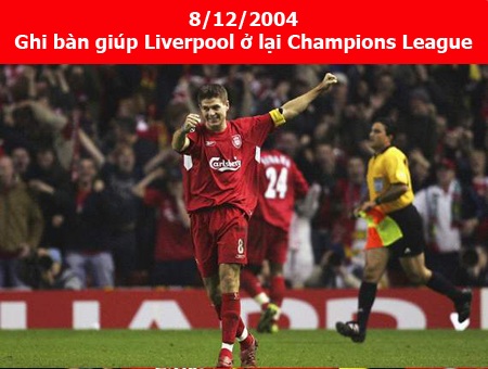 Sự nghiệp của Steven Gerrard qua những tấm hình - 6 Sự nghiệp của Steven Gerrard qua những tấm hình - 6