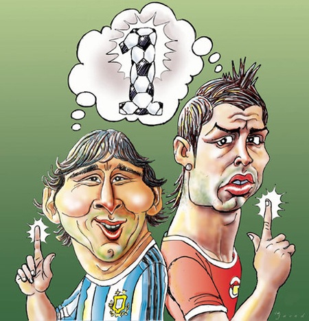Chùm ảnh biếm họa: “Messi không phải là người...
