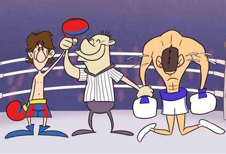 Chùm ảnh biếm họa: “Messi không phải là người...