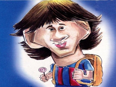 Chùm ảnh biếm họa: “Messi không phải là người...