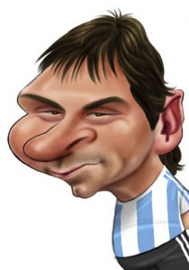 Chùm ảnh biếm họa: “Messi không phải là người...