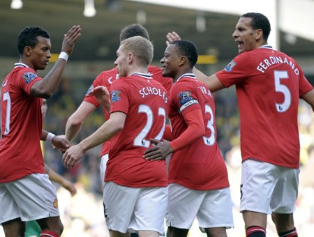 Giggs “tặng quà” ở phút bù giờ, MU hạ gục Norwich - 2 Giggs “tặng quà” ở phút bù giờ, MU hạ gục Norwich - 2