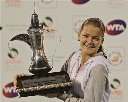 Radwanska lên ngôi “Nữ hoàng” tại Dubai Championships - 1 Radwanska lên ngôi “Nữ hoàng” tại Dubai Championships - 1