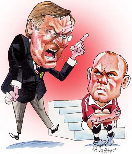 Chùm ảnh biếm họa Wayne Rooney: Gã Shrek của Old Trafford