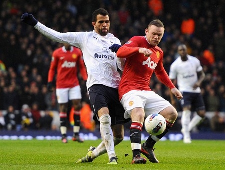 Rooney trở lại, Man Utd bóp nghẹt Tottenham - 1 Rooney trở lại, Man Utd bóp nghẹt Tottenham