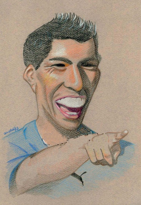 Biếm họa Luis Suarez: "Cậu ấm lắm chiêu của Liverpool" - 13 Biếm họa Luis Suarez: Cậu ấm lắm chiêu của Liverpool