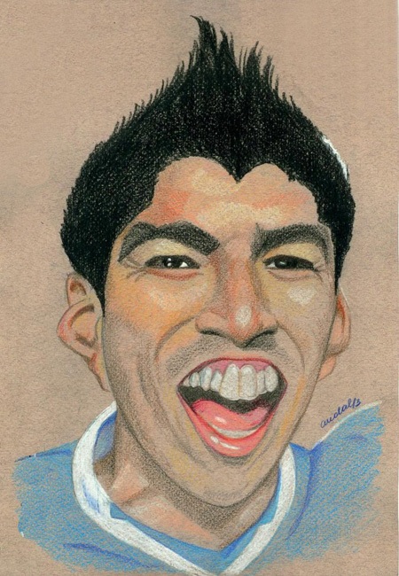 Biếm họa Luis Suarez: "Cậu ấm lắm chiêu của Liverpool" - 12 Biếm họa Luis Suarez: Cậu ấm lắm chiêu của Liverpool