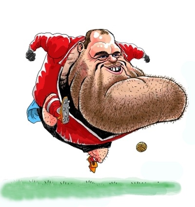 Chùm ảnh biếm họa Wayne Rooney: Gã Shrek của Old Trafford