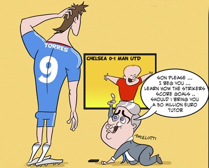 Chùm ảnh biếm họa Fernando Torres: “Dĩ vãng hoàng kim” - 6 Chùm ảnh biếm họa Fernando Torres: “Dĩ vãng hoàng kim”