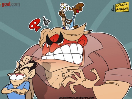 Chùm ảnh biếm họa Mario Balotelli: Cậu bé hư...