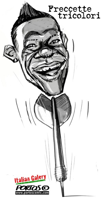 Chùm ảnh biếm họa Mario Balotelli: Cậu bé hư...