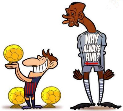 Chùm ảnh biếm họa Mario Balotelli: Cậu bé hư...