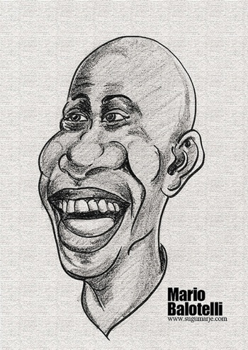 Chùm ảnh biếm họa Mario Balotelli: Cậu bé hư...