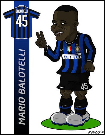 Chùm ảnh biếm họa Mario Balotelli: Cậu bé hư...