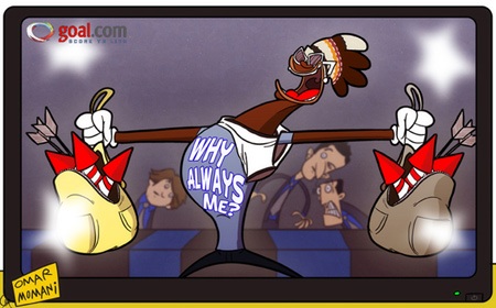 Chùm ảnh biếm họa Mario Balotelli: Cậu bé hư...