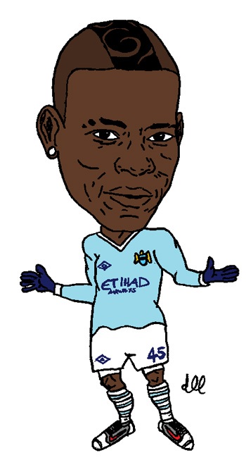 Chùm ảnh biếm họa Mario Balotelli: Cậu bé hư...