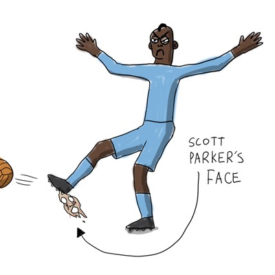 Chùm ảnh biếm họa Mario Balotelli: Cậu bé hư...