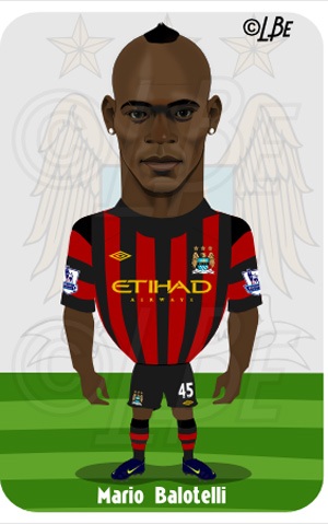 Chùm ảnh biếm họa Mario Balotelli: Cậu bé hư...