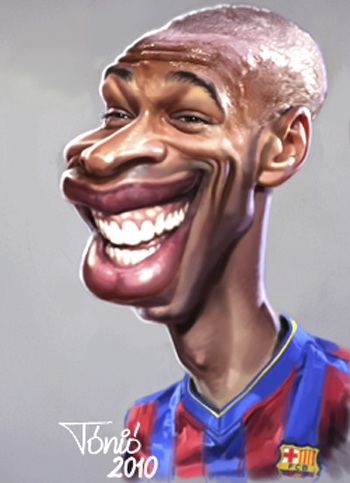 Chùm ảnh biếm họa Thierry Henry: “Tượng đài sống” - 11 Chùm ảnh biếm họa Thierry Henry: “Tượng đài sống”