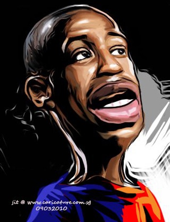 Chùm ảnh biếm họa Thierry Henry: “Tượng đài sống” - 15 Chùm ảnh biếm họa Thierry Henry: “Tượng đài sống”