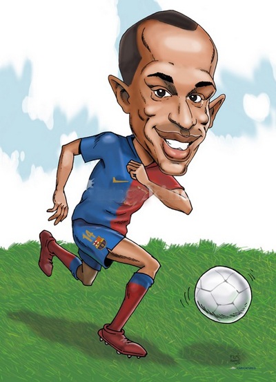 Chùm ảnh biếm họa Thierry Henry: “Tượng đài sống” - 16 Chùm ảnh biếm họa Thierry Henry: “Tượng đài sống”