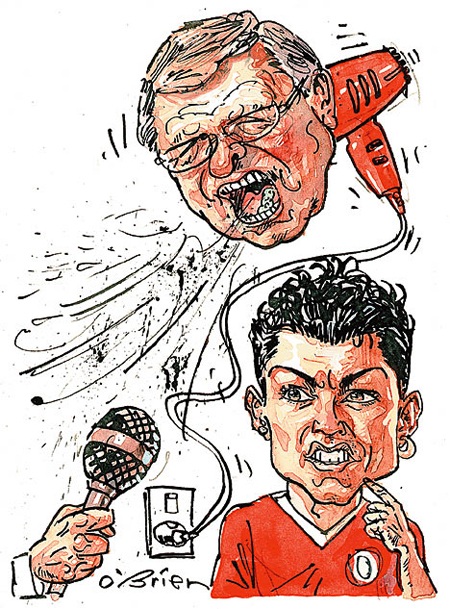 Chùm ảnh biếm họa C.Ronaldo: "ông Hoàng của đội bóng Hoàng gia" - 22 Chùm ảnh biếm họa C.Ronaldo: ông Hoàng của đội bóng Hoàng gia