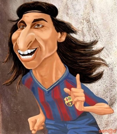 Chùm ảnh biếm họa Ibrahimovic: Khối óc của Milan