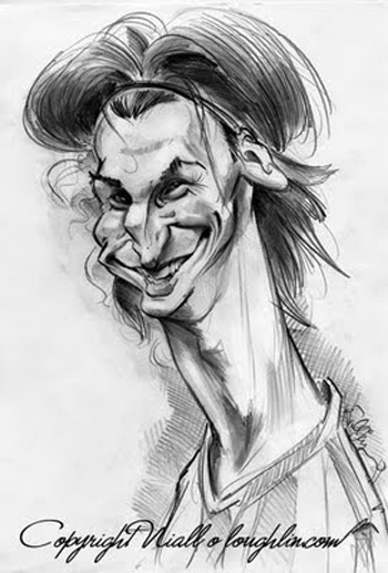 Chùm ảnh biếm họa Ibrahimovic: Khối óc của Milan