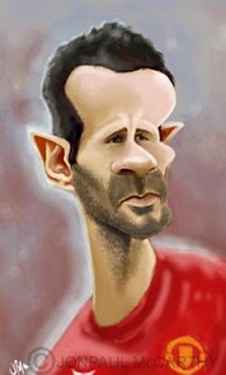 Chùm ảnh biếm họa: Ryan Giggs - Lão Quỷ đỏ