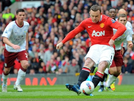 Rooney lập cú đúp, MU thắng “4 sao” trước Aston Villa - 1 Rooney lập cú đúp, MU thắng “4 sao” trước Aston Villa