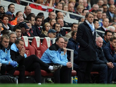 Mancini nói MU sẽ vô địch Premier League: Giả hay thật? - 2 Mancini nói MU sẽ vô địch Premier League: Giả hay thật?