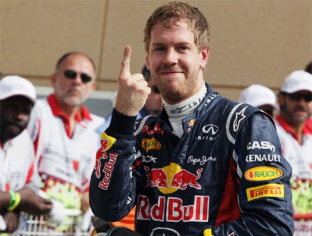 Vettel giành Pole ở chặng đua Bahrain - 1 Vettel giành Pole ở chặng đua Bahrain