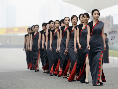 Các “giai nhân” trên đường đua Thượng Hải - 2 Các “giai nhân” trên đường đua Thượng Hải