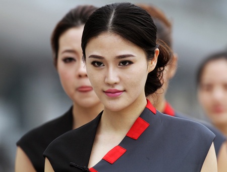 Các “giai nhân” trên đường đua Thượng Hải - 1 Các “giai nhân” trên đường đua Thượng Hải