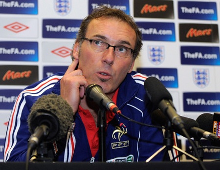 Laurent Blanc: “Tuyển Anh là ứng viên mạnh nhất bảng D”