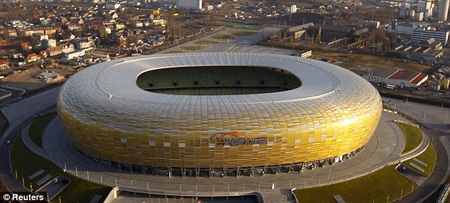 8 “chảo lửa” được sử dụng tại Euro 2012